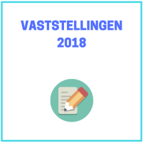 Vaststellingen 2018